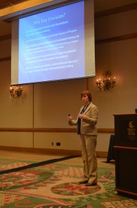 Shelia Montgomery-Mills presenting to fellow ASCE members.