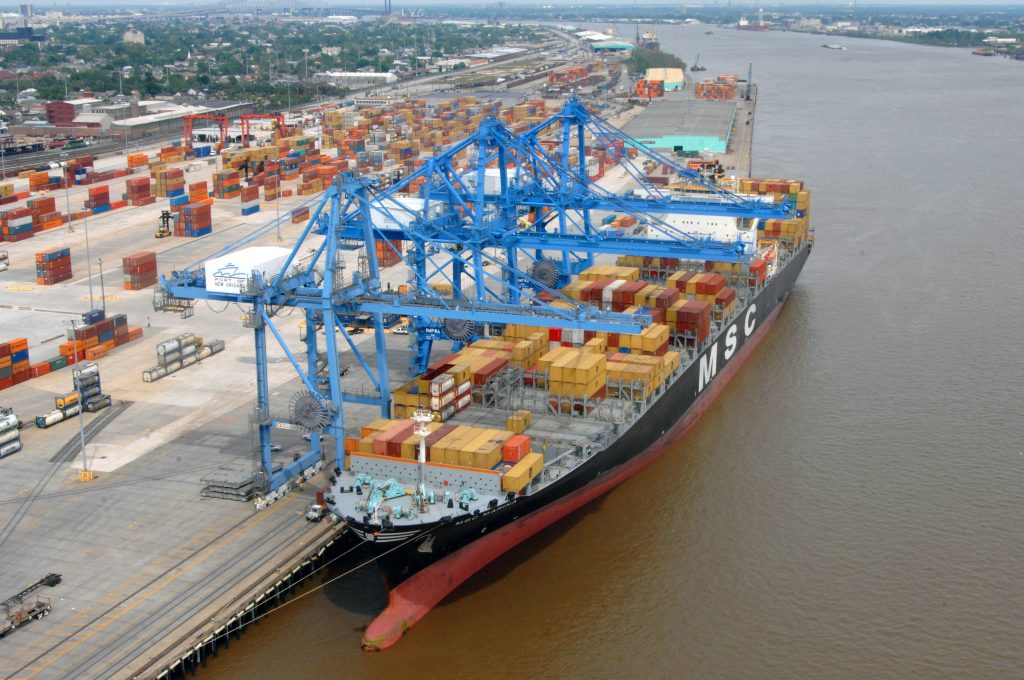 Water Infrastructure: Container Ship