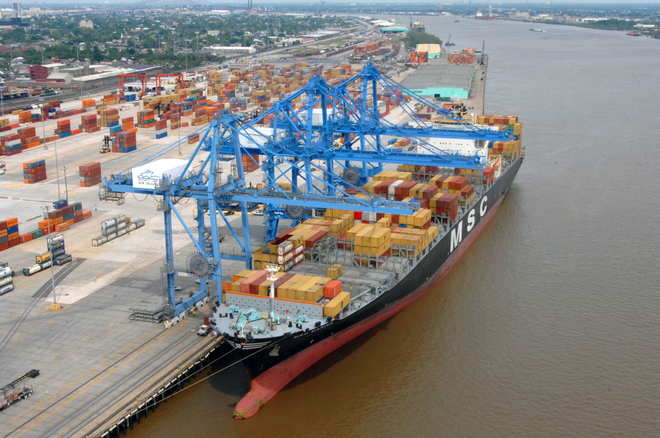 Water Infrastructure: Container Ship