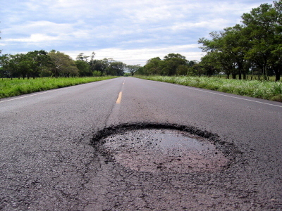 pothole