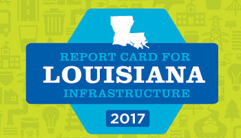 Louisiana report card for infrastructure